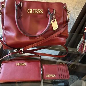 GUESS 3 Piece Purse Set